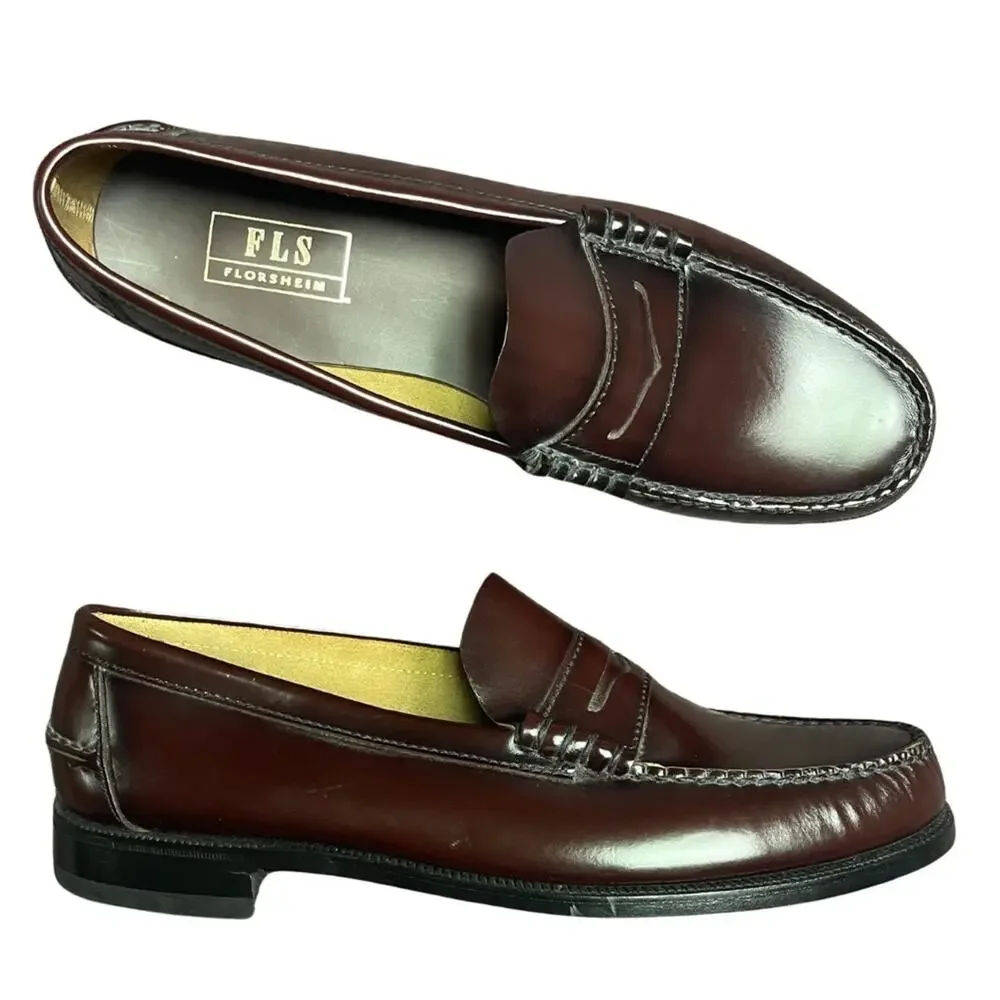 Florsheim leather loafers classic comfortable business casual men’s sz 11.5 NWOT